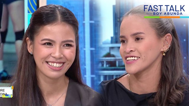 Fast Talk with Boy Abunda: Sisi at Eya, may payo sa mga aspiring volleyball players! (Episode 778)