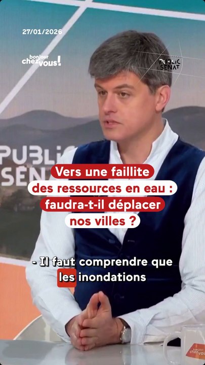 "Ce n’est pas une crise de l’eau, c’est une banqueroute, une faillite, c’est irréversible"
