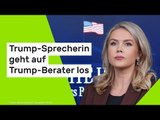 Karoline Leavitt: Trump-Sprecherin geht auf Trump-Berater los