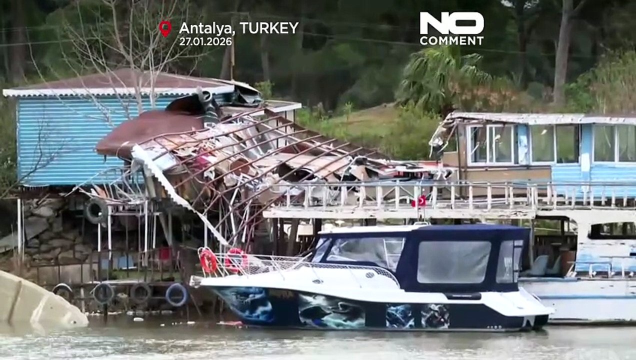 Tornado wütet in Antalya in der Türkei: großflächige Schäden