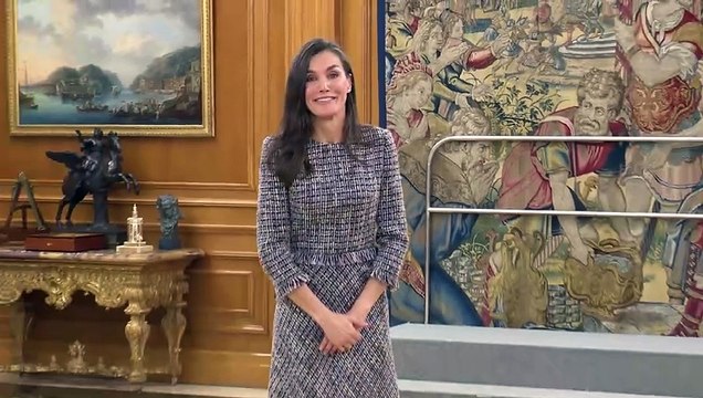 No cierres, no cierres : Letizia protagoniza una divertida anécdota en su última audiencia