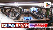 Anti-political dynasty bill, kabilang sa mga tinutukan ng House Committee on Suffrage and Electoral Reforms | ulat ni Vel Custodio