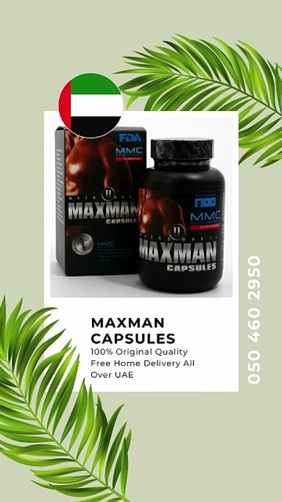 Maxman Capsules – The Ultimate Men’s Formula