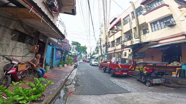 Chill Afternoon on Kasarinlan Street in Sampaloc, Manila, Philippines