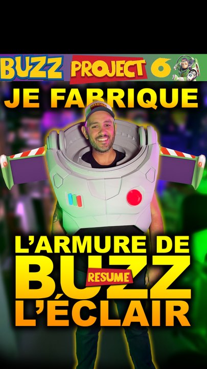 👨‍🚀 Je fabrique l’armure de Buzz l’éclair à ma taille 🚀