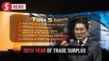 M'sia records RM3 trillion trade, 28th year in trade surplus, says Miti minister