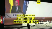 En réponse à Donald Trump, Sepp Blatter appelle au boycott du Mondial 2026