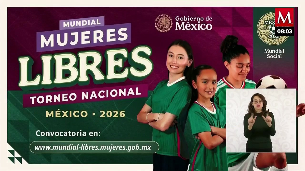Sheinbaum presenta convocatoria para 'Mundialit...