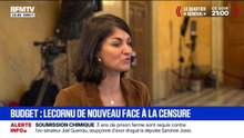 Motions de censure: Aurélie Trouvé, députée LFI, "appelle à la responsabilité de tout député qui se dit de gauche"