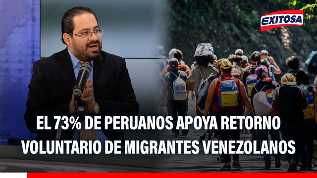 Imasolu: El 73% de peruanos respalda que el gobierno peruano apoye el retorno voluntario de migrantes venezolanos