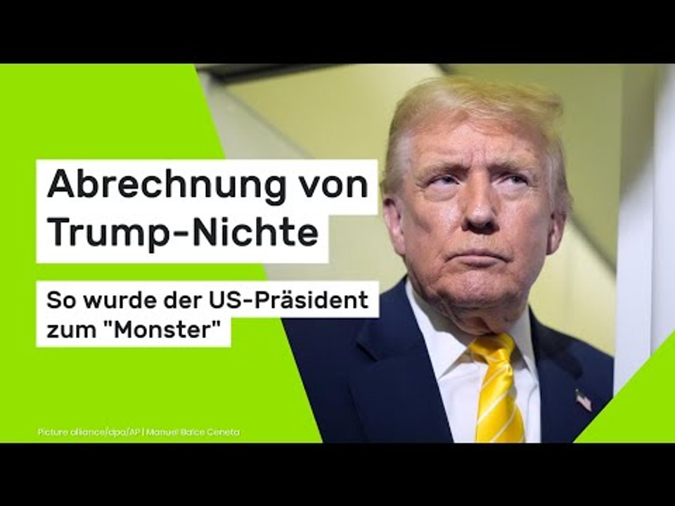 Abrechnung von Trump-Nichte - so wurde der US-Präsident zum 'Monster'