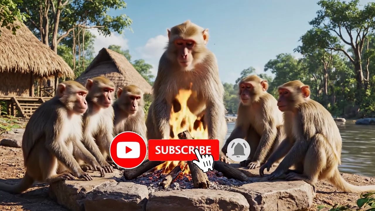 You Won't Believe What These Monkeys Built! 😱 (Dream House)