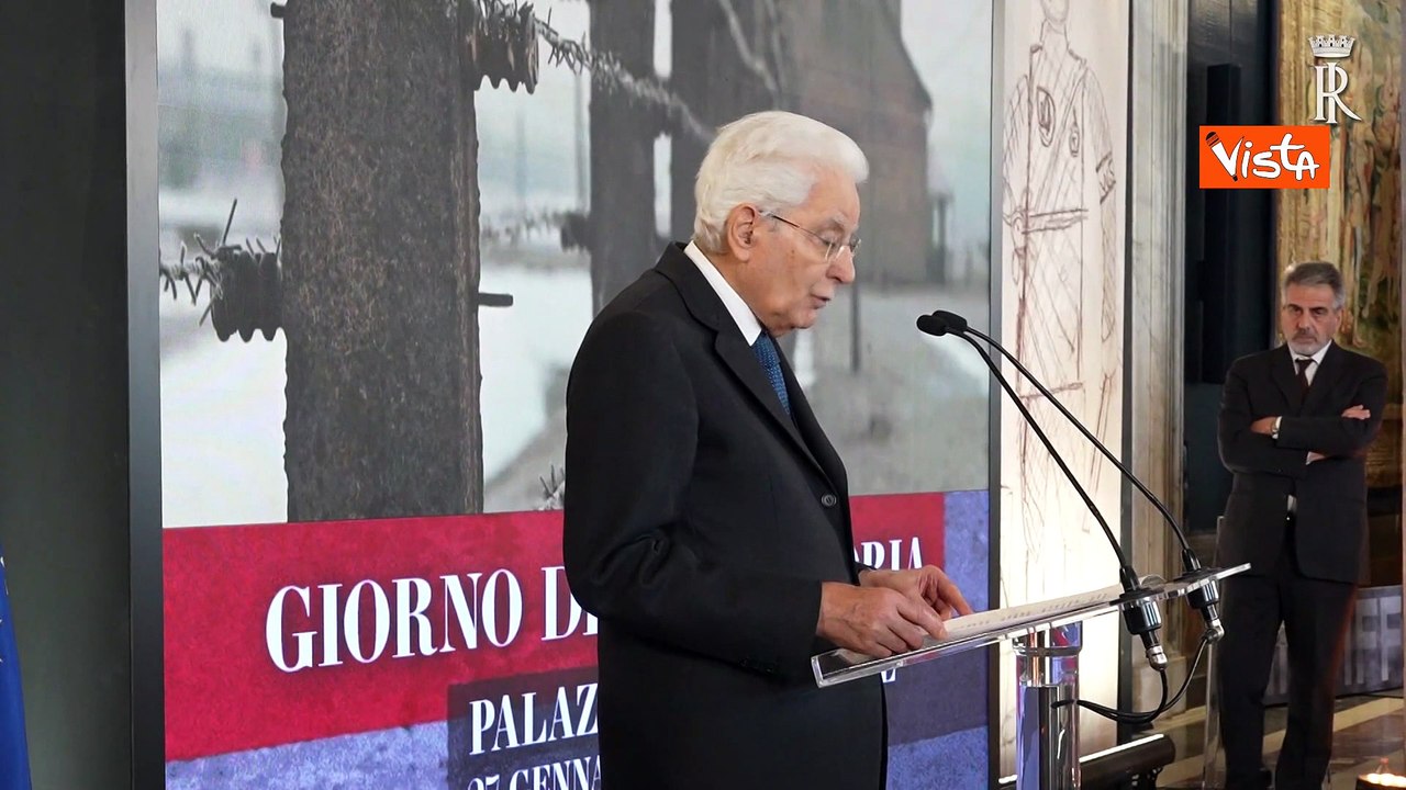 Giorno Memoria, Mattarella: Mai nella storia uno sterminio fu così a lungo progettato