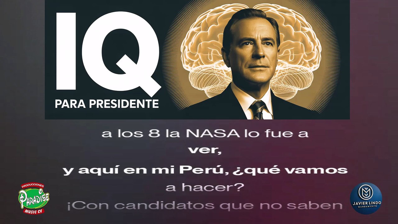 IQ PARA PRESIDENTES AUTOR JAVIER LINDO M.