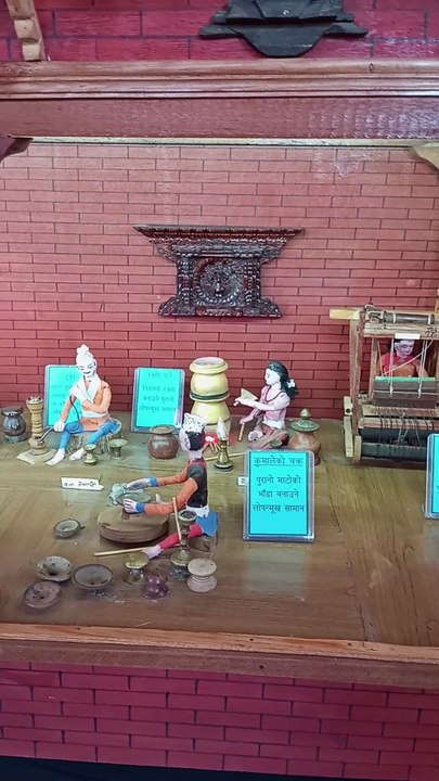 Nepali traditional work or culture.