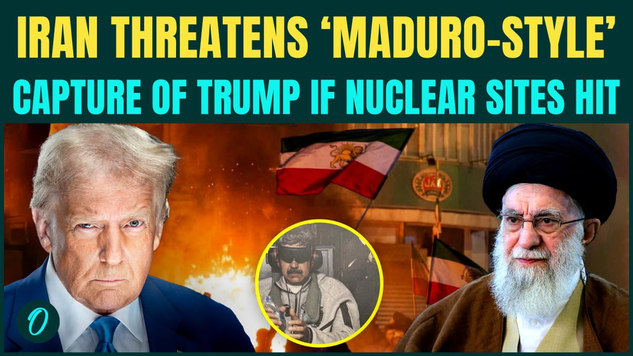 Iran THREATENS U.S With ‘Maduro-Style’ CAPTURE Of Trump - Khamenei to KIDNAP Trump If Iran ATTACKED?