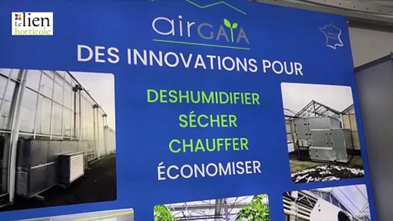 SIVAL d'argent 2026 pour EXT’air, système de déshumidification de serre par air extérieur