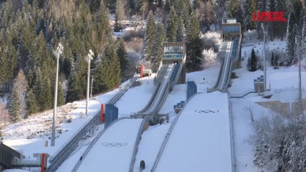 Milano Cortina 2026: inaugurato lo stadio del salto di Predazzo