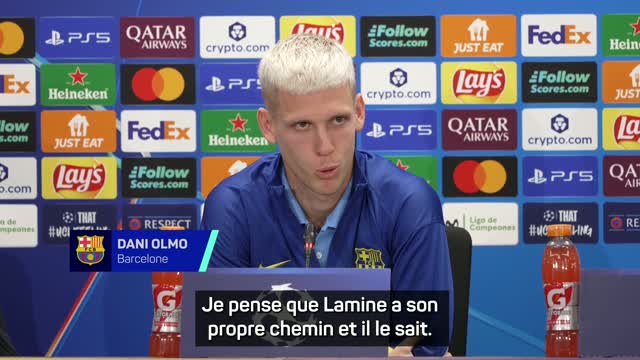 Barcelone - Olmo : "Lamine Yamal a son propre chemin à faire"