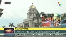 Chinese government responds to U.S. measures against Cuba
