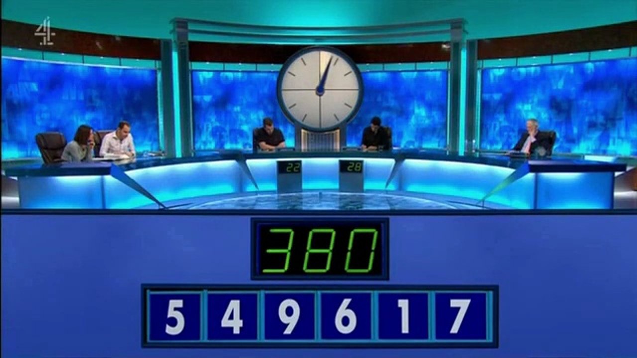 Countdown | Wednesday 16th January 2013 | Episode 5622 (C4 repeat)