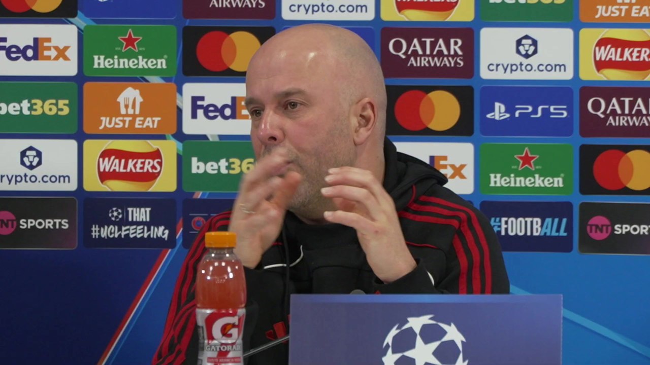 Arne Slot on Liverpool latest and without challenging for the title there's a lot of noise