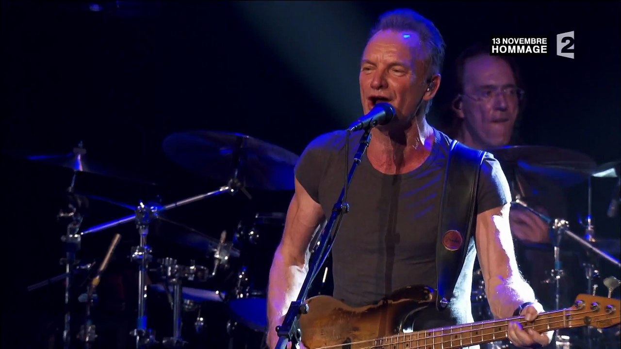 Driven to Tears (The Police song) - Sting (live)