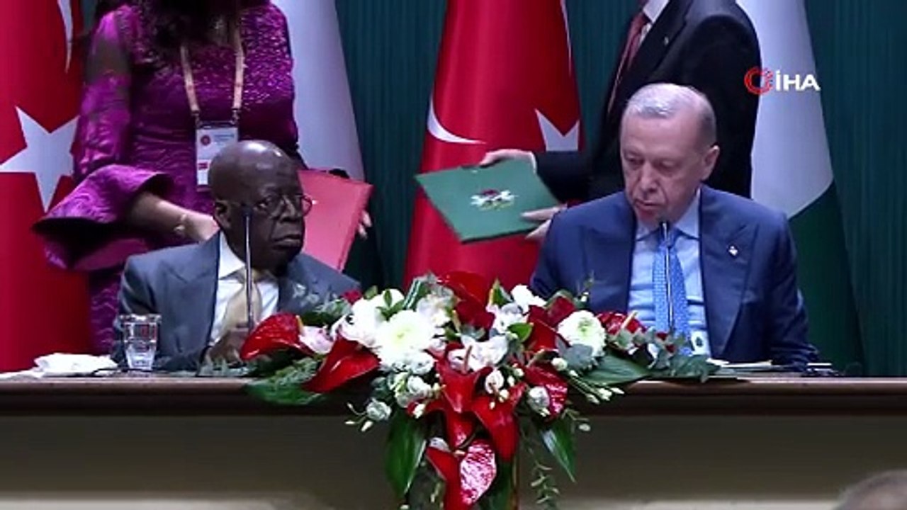 Türkiye ile Nijerya arasında 8 anlaşma imzalandı