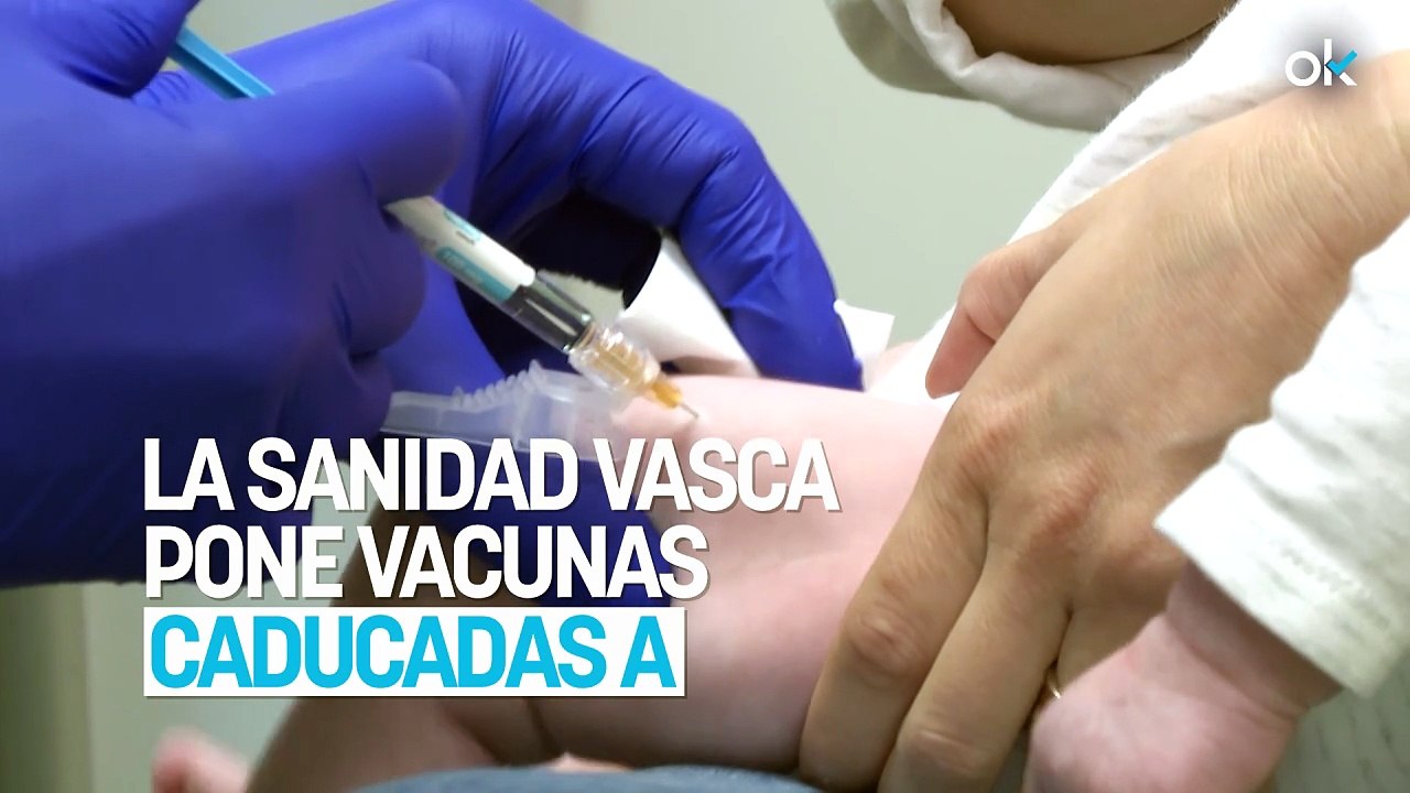 La Sanidad vasca pone vacunas caducadas a 253 personas, la mayoría bebés