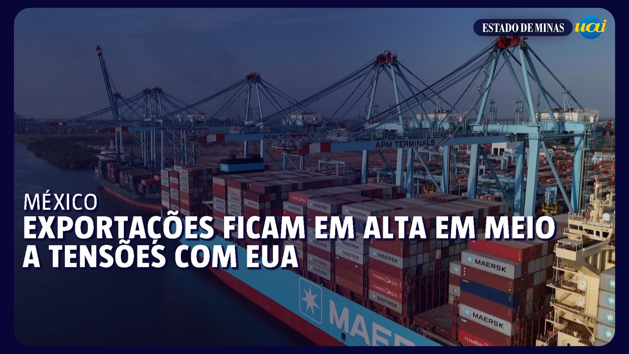 Exportações do México em 2025 ficam em alta mesmo com tensão dos EUA