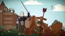 In Reigns: The Witcher auf Steam müsst ihr als Geralt von Riva swipen, um zu gewinnen