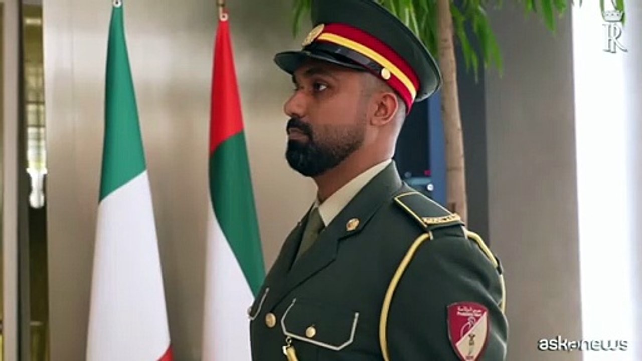 Mattarella ad Abu Dhabi per la visita di Stato negli Emirati Arabi