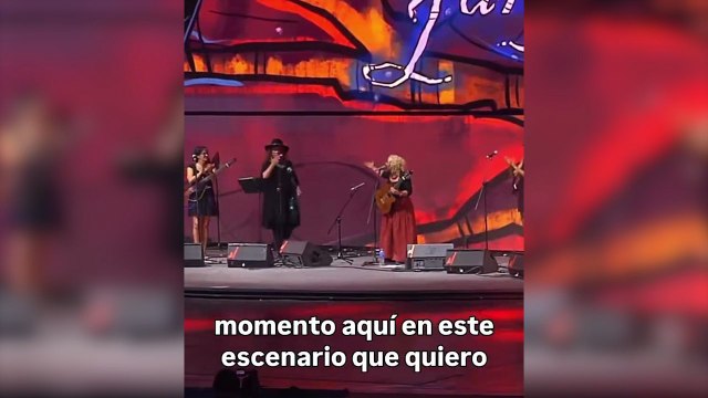 Susy Shock: “Gracias por este folklore que no es ningún alcahuete del poder de turno. Y sepan que no podrán, no podrán”