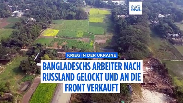 Russische Kriegs-Falle: Arbeiter aus Bangladesch an der Front in der Ukraine