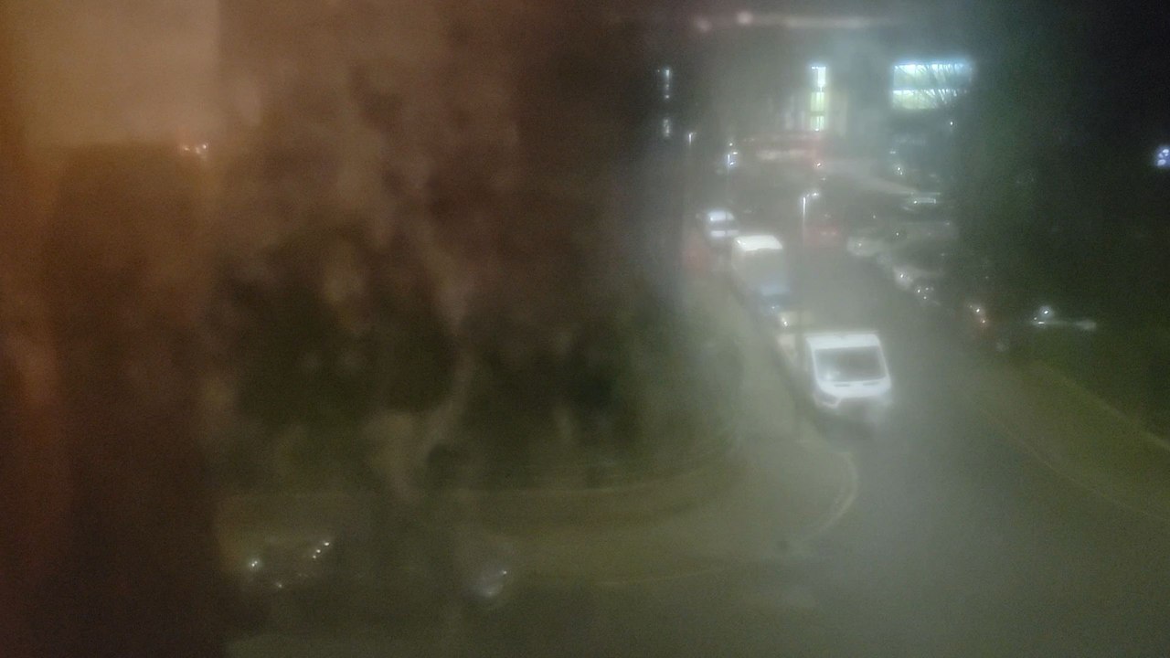 Filmed outside my bedroom.