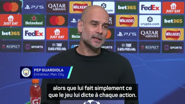 Manchester City - Guardiola encense Bernardo Silva : "Un joueur de la rue"