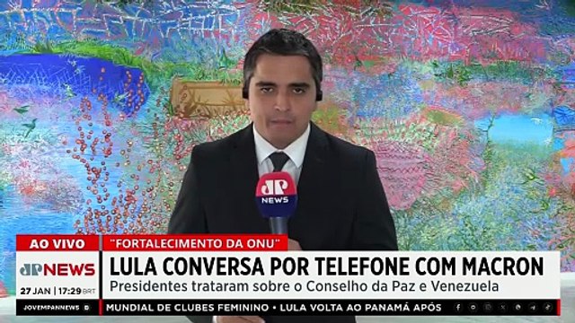 Lula conversa com Macron sobre Venezuela e acordo Mercosul-União Europeia