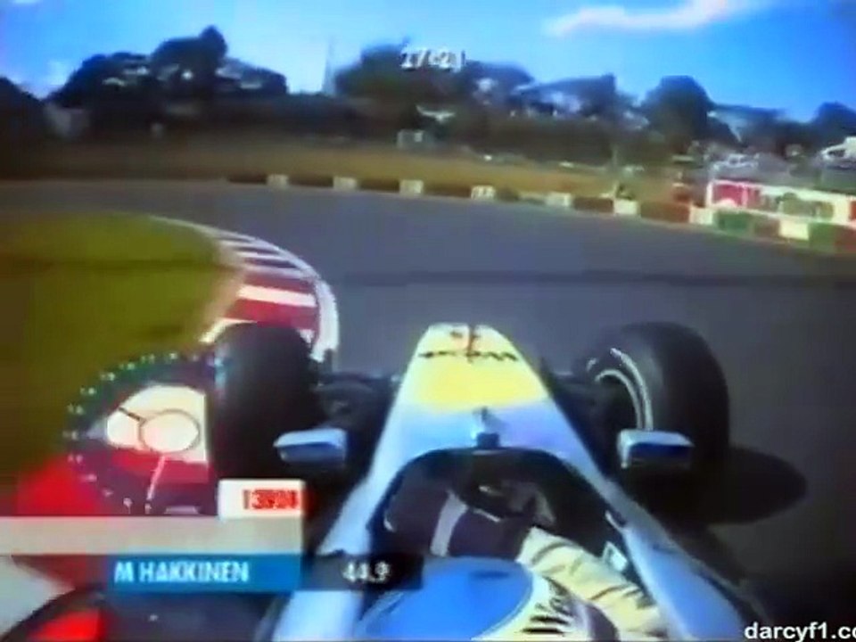 F1 – Mika Häkkinen (McLaren Mercedes V10) Onboard – Japan 2001