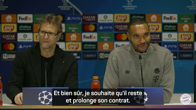 Bayern - Tah : Upamecano, je lui répète 100 fois par jour qu'il faut qu'il prolonge !