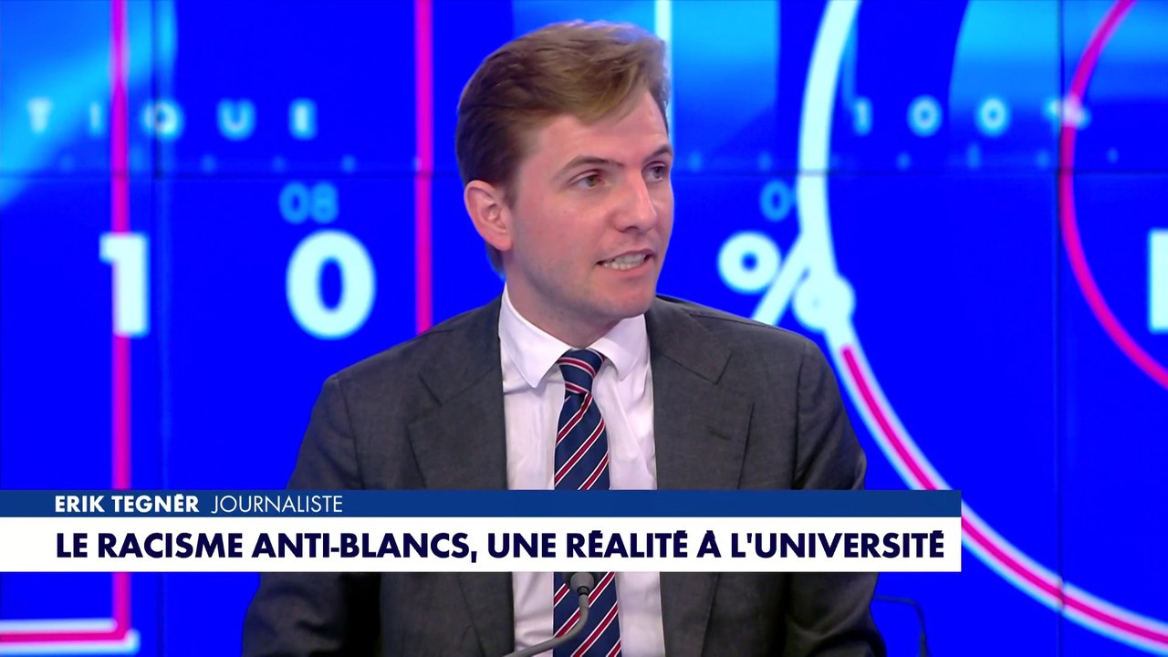 Erik Tegnér : «Le racisme antiblanc est une réalité.»