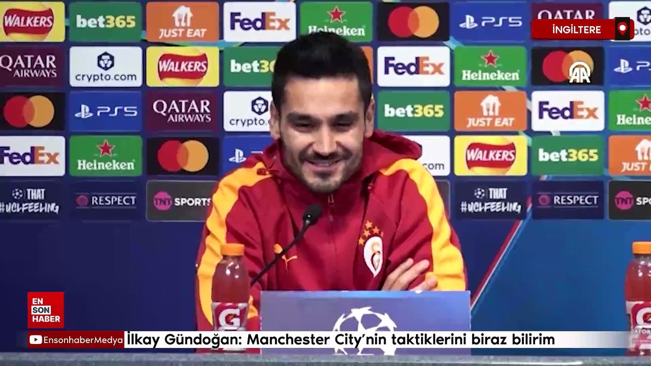 İlkay Gündoğan: Manchester City'nin taktiklerini biraz bilirim