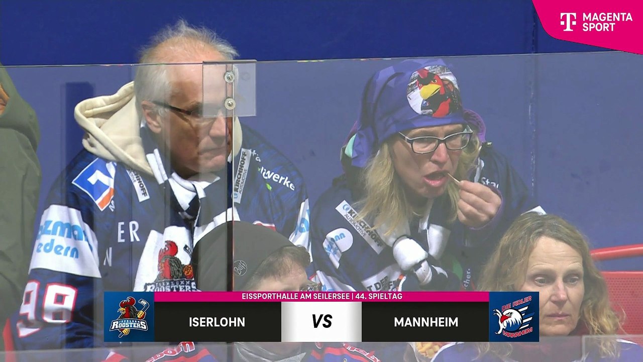 Highlights von Iserlohn Roosters - Adler Mannheim