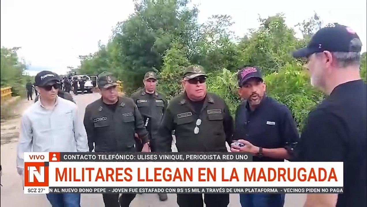 MILITARES LLEGARÁN A ZONAS AVASALLADAS