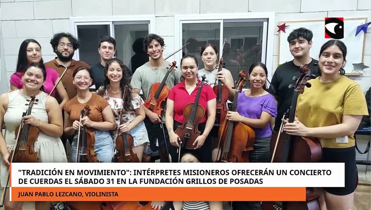 Músicos misioneros de las mejores orquestas de Argentina se reúnen para un concierto de excelencia e