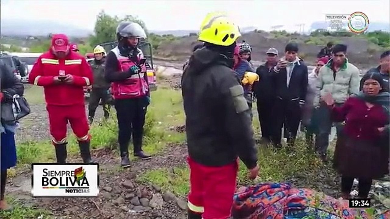 Dos adultos mayores fallecen tras ser arrastrados por ríos en Cochabamba