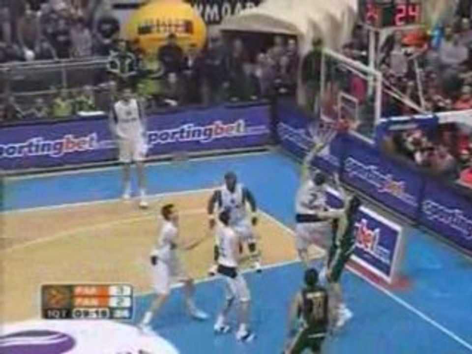 Partizan  - Panathinaikos, ambiance de feu