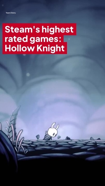 Steam Highest Rated Games: Hollow Knight #shorts
