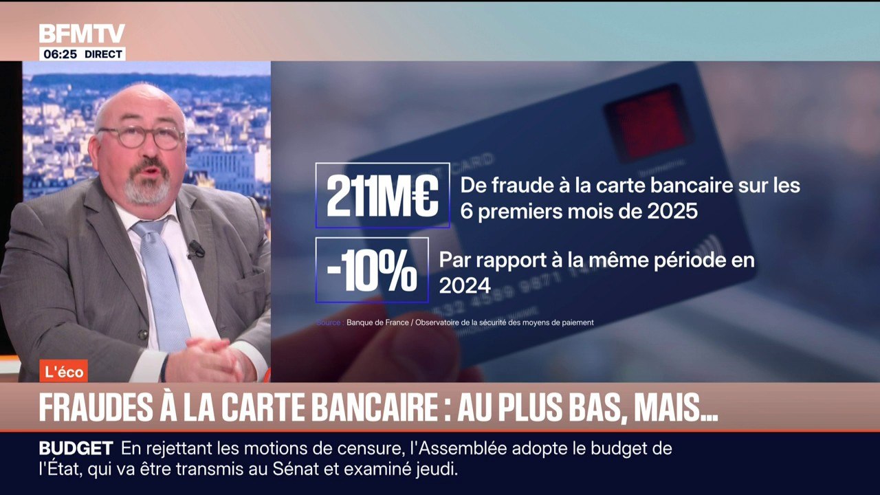 La fraude à la carte bancaire recule de 10% au premier semestre 2025, mais les fraudes par manipulation bondissent de 37%