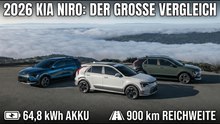 2026 Kia Niro EV, Hybrid & PHEV im großen Vergleich