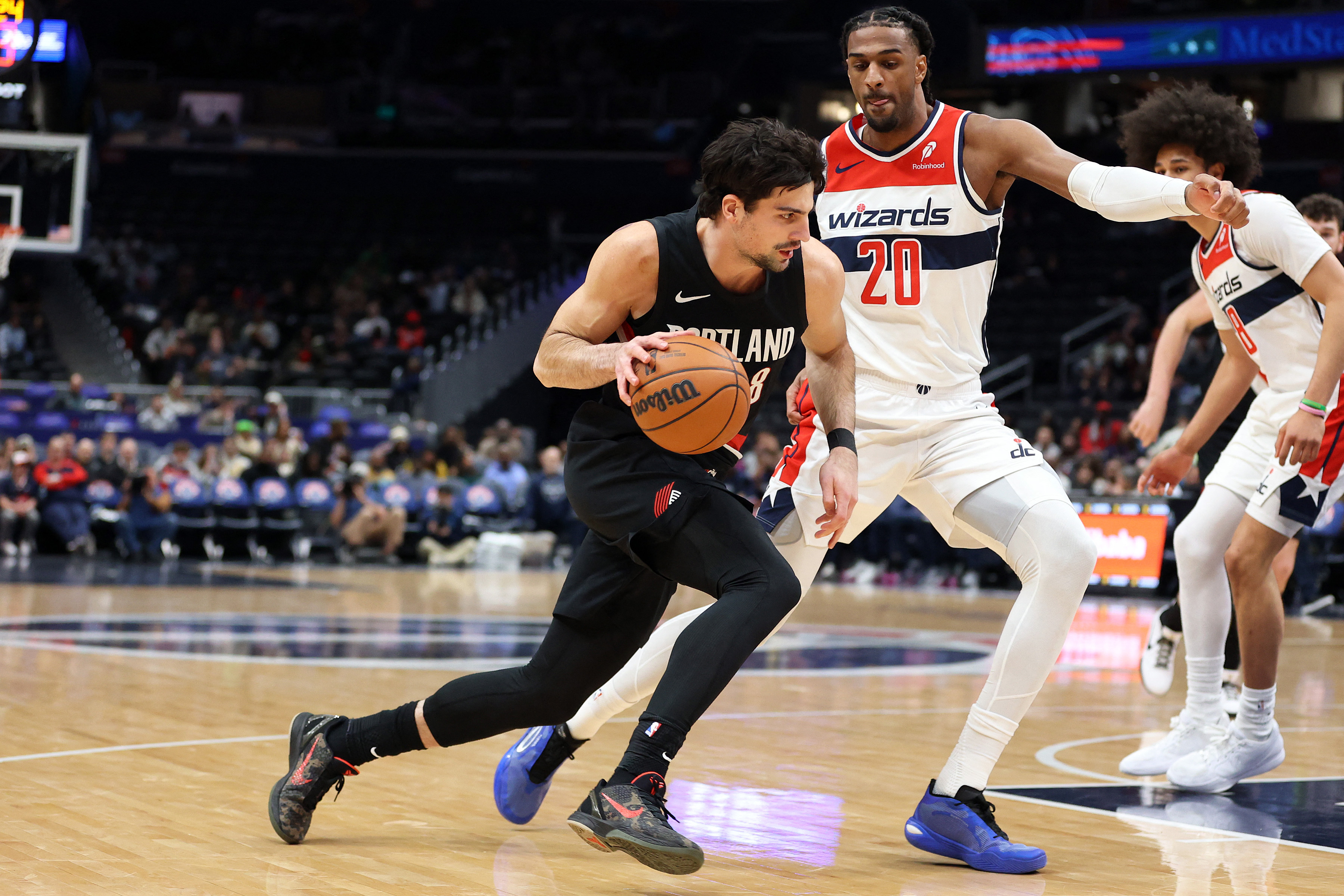 NBA : Alex Sarr porte les Wizards pour l'emporter contre Portland